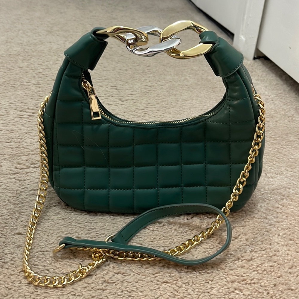 Cute green purse small